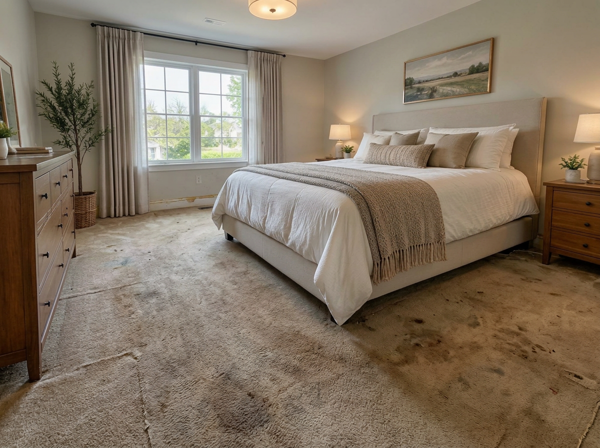 Bedroom laminate — before concept