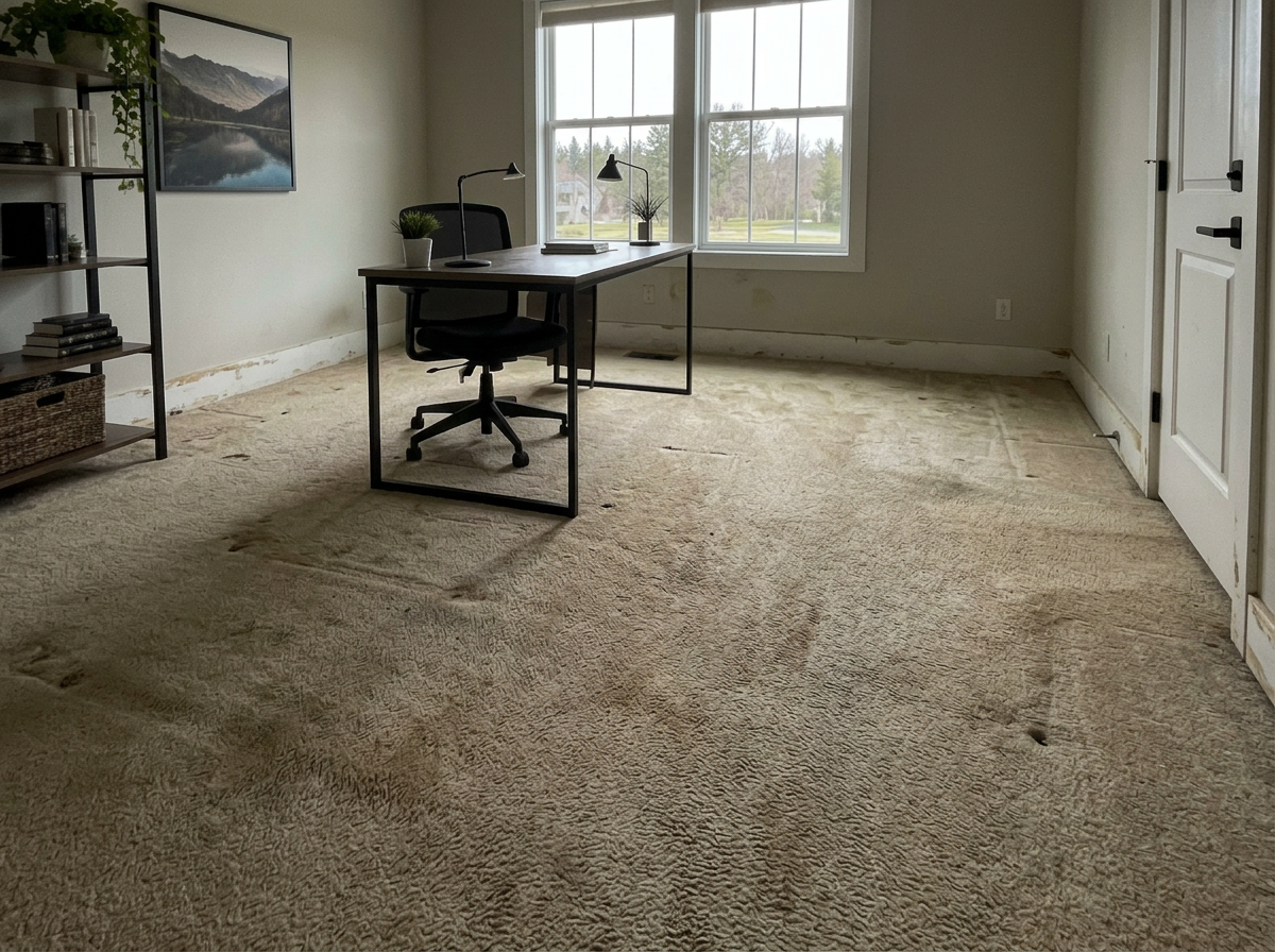 Home office LVP — before concept